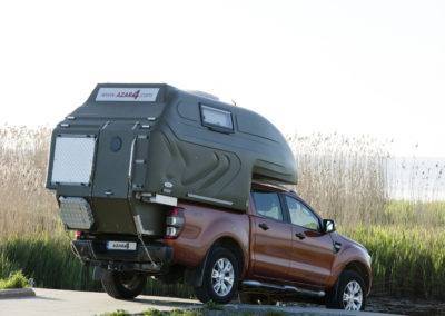 AZAR4 - pickup camper lake 400x284 - How to create a functional camper with a pickup truck?