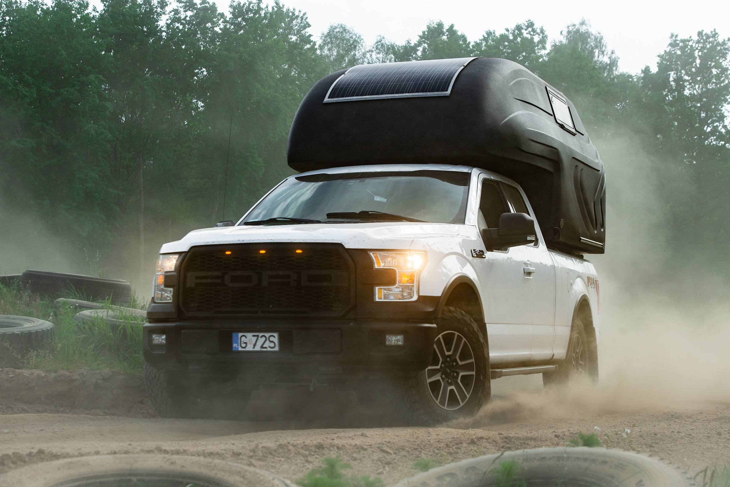 pickup camper offgrid camping