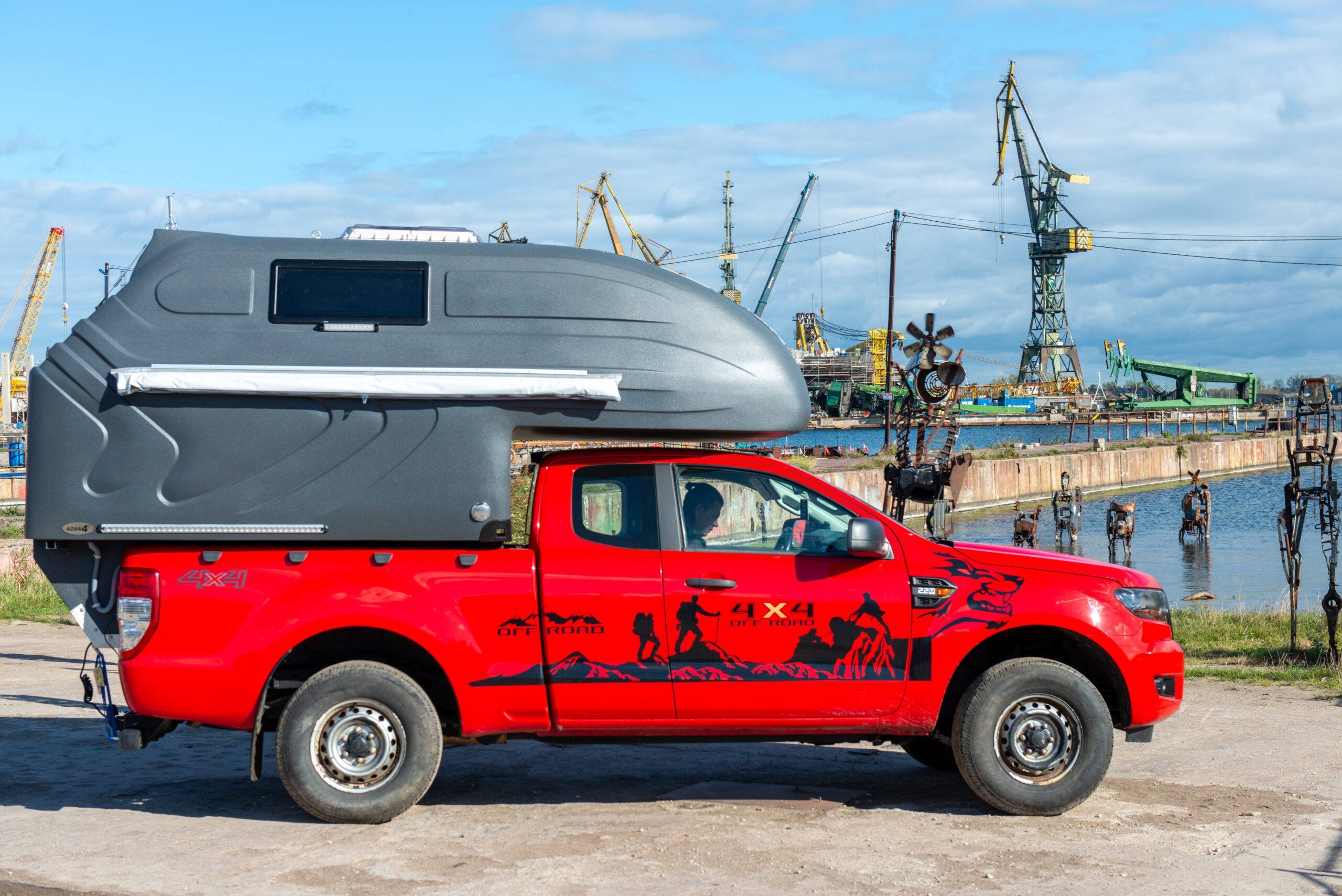 waga azar4 pickup camper